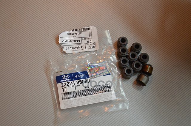 Колпачок маслосъемный Porter, Galloper, H-1, Terra Hyundai-KIA арт. 2222435000