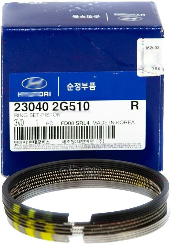 Кольца поршневые Hyundai-KIA арт. 230402G510