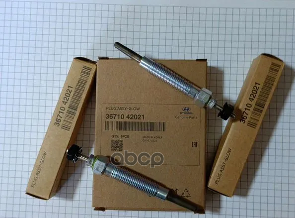 Свеча накаливания HYUNDAI/KIA 36710-42021 Hyundai-KIA арт. 36710-42021