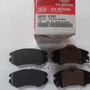Тормозные колодки Hyundai-KIA арт. 581011fe01