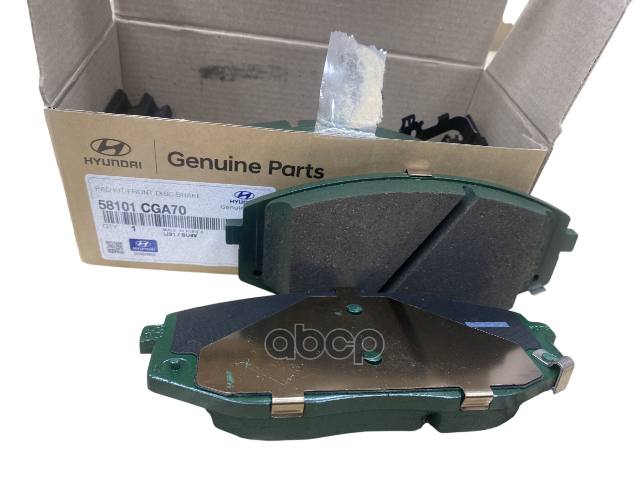 Колодки тормозные передние Hyundai-KIA арт. 58101CGA70