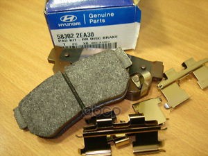 Колодки задние HYUNDAI GETZ/MATRIX/SANTA FE/SONATA/TUCSON HYUNDAI/KIA 58302-2EA30 Hyundai-KIA арт. 58302-2EA30