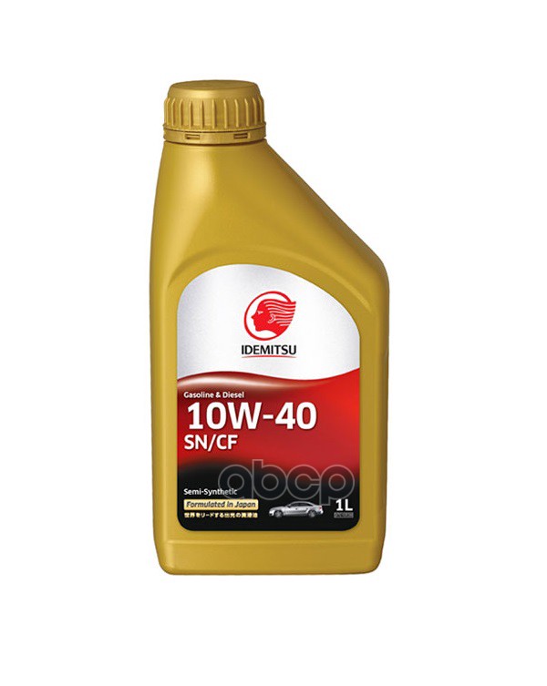 IDEMITSU Масло моторное IDEMITSU SEMI-SYNTHETIC SN/CF 10W-40 1л (30015045-724) 30015049-724