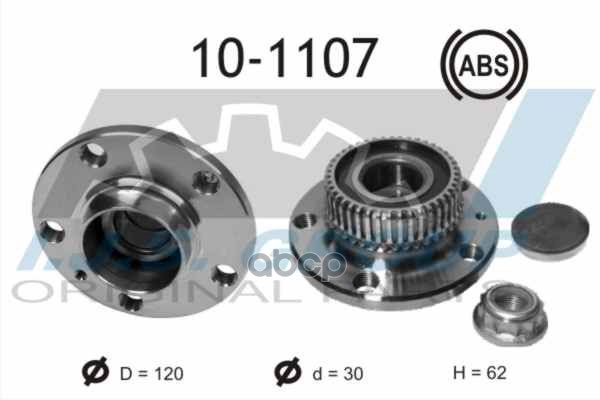 Ступица Колеса Audi: A3 1.6/1.8/1.8 T/1.8 T Quattro/1.9 Tdi/1.9 Tdi Quattro 96-03, Tt 1.8 T 98-06, Tt Roadster 1.8 T 99-06  S...