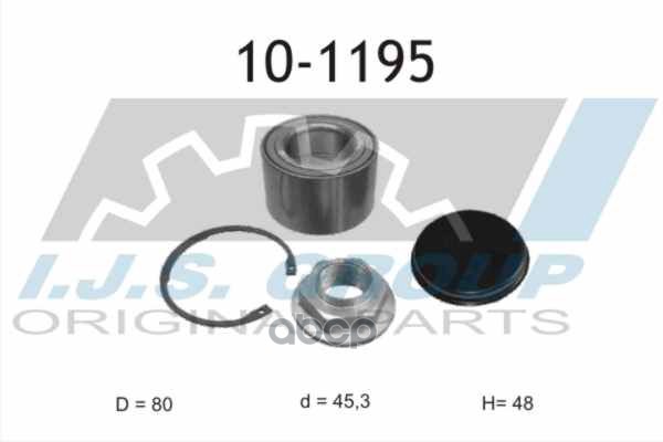 Подшипник Ступичный Nissan: Interstar Dci 100/Dci 120/Dci 140/Dci 150 03-, Interstar Dci 120 02-  Opel: Movano Combi 1.9 Dti/...