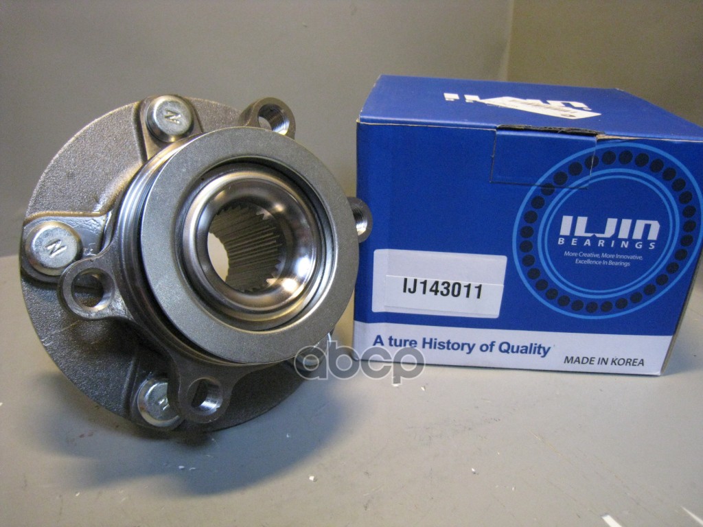 Ступица колеса передняя NISSAN Qashqai 10-07 ABS 40202JG01A / RENAULT Koleos 10-08 ABS ILJIN арт. ij143011