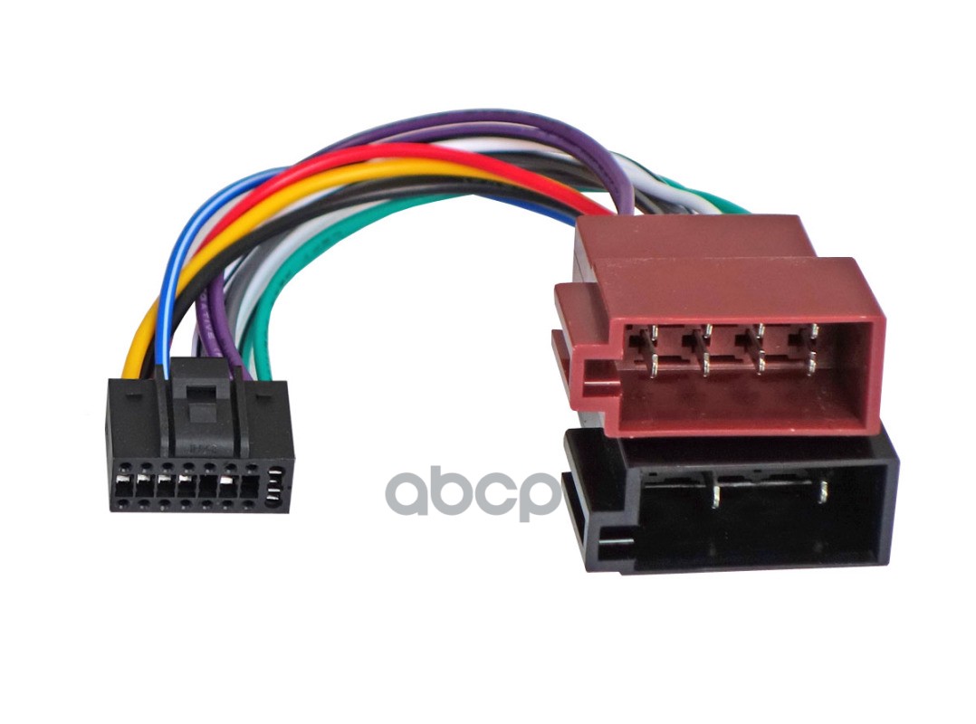 Разъем Штатный Iso2, Для Автомагнитол Kenwood, Jvc Incar Con-Ken-01W INCAR арт. CON-KEN-01W