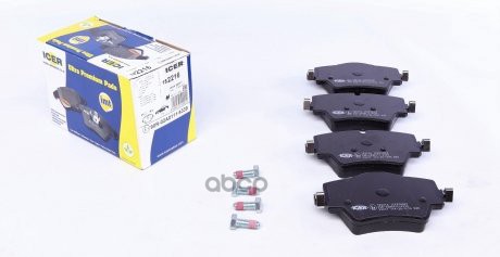 Колодки торм.дисковые BMW X1 Icer арт. 182216