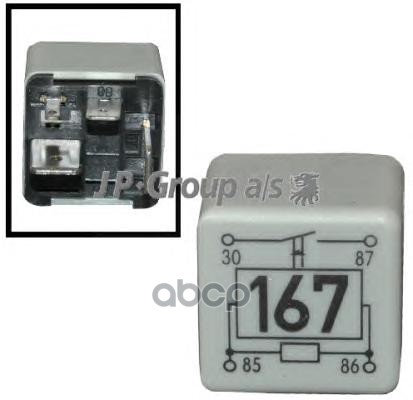 Реле свечей накаливания JP GROUP 1199208200 JP Group арт. 1199208200