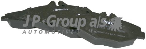 Колодки Тормозные Дисковые | Перед | JP Group арт. 1363600810