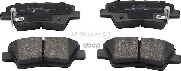 Комплект тормозных колодок  дисковый тормоз JP Group арт. 3563700910