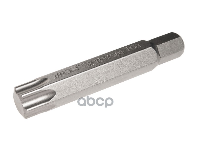 Бита Torx Т60 Х 75 Мм, Шестигранник 10Мм JTC арт. JTC-1337560