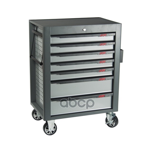 Тележка инструментальная 7 секций, серая на колесах JTC /1 JTC арт. JTCS1074