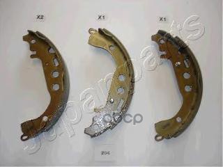 Колодки задние барабанные Japanparts арт. gf204af