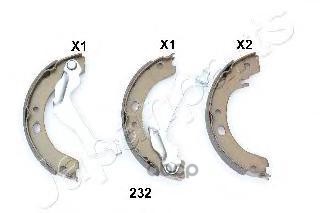 Колодки Торм.бараб. Japanparts арт. gf232af