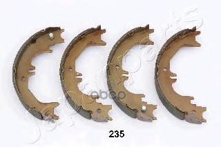 Колодки Тормозные Стояночного Тормоза | Зад | Japanparts арт. GF235AF