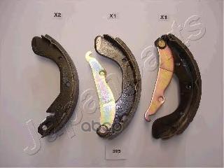Колодки задн.бараб.Daewoo Nubira 97-> Japanparts арт. gf395af