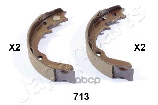 Колодки бараб.стоян.тормоза Japanparts арт. gf713af