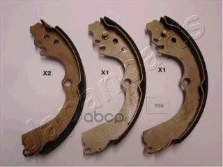 Колодки задние барабанные SUBARU Legacy Japanparts арт. gf798af