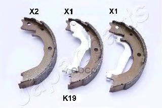 Колодки торм. бараб.h/b Japanparts арт. gfk19af