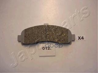 Колодки передние дисковые NISSAN Micra Japanparts арт. pa012af