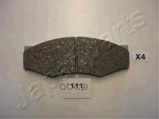 Колодки передние дисковые NISSAN Bluebird  Pick-up  Praire  Skyline  Terrano Japanparts арт. pa111af