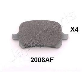 Колодки Тормозные Дисковые, Комплект | Перед | Japanparts арт. PA2008AF
