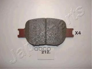 Колодки торм. дисковые Japanparts арт. pa212af