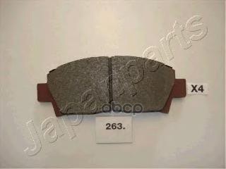 Колодки передние дисковые TOYOTA Carina E Japanparts арт. pa263af