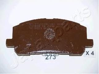 Колодки торм.диск. Japanparts арт. pa273af
