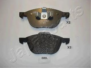 Колодки торм диск Japanparts арт. pa300af
