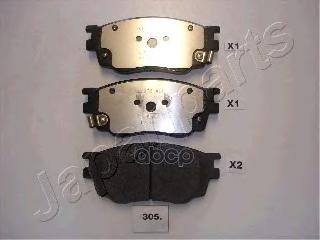 Колодки торм. дисковые Japanparts арт. pa305af