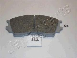 Колодки тормозные передние Japanparts арт. pa382af