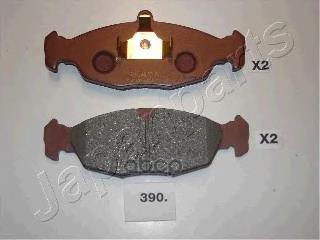 Колодки передние дисковые OPEL Astra  Corsa  Kadett  Vectra Japanparts арт. pa390af
