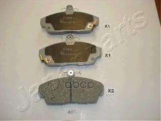 Колодки передние дисковые ROVER 216-416 87- Japanparts арт. pa427af