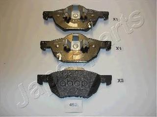 Колодки тормозные передние Japanparts арт. pa452af
