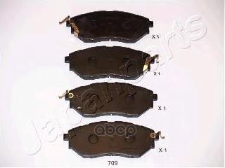 Колодки торм. Tribeca Japanparts арт. pa709af