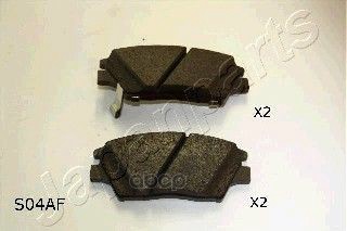 Колодки торм. дисковые Ssangyong Tivoli 2015- Japanparts арт. pas04af