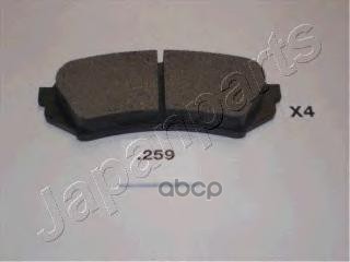 Колодки торм. диск.задн. Land Cruiser 100 Japanparts арт. pp259af