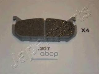 Колодки задн.диск.Mazda Xedos-6 626 MX6 92-> Japanparts арт. pp307af