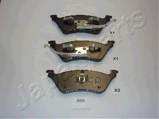 Колодки Торм. Задн. Japanparts арт. pp993af