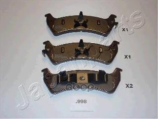 Колодки задн.диск. Grand Cherokee 92-> Japanparts арт. pp998af