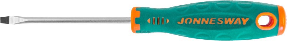 Отвертка Стержневая Шлицевая Anti-Slip Grip, Sl4.0х80 Мм Jonnesway арт. D71S480
