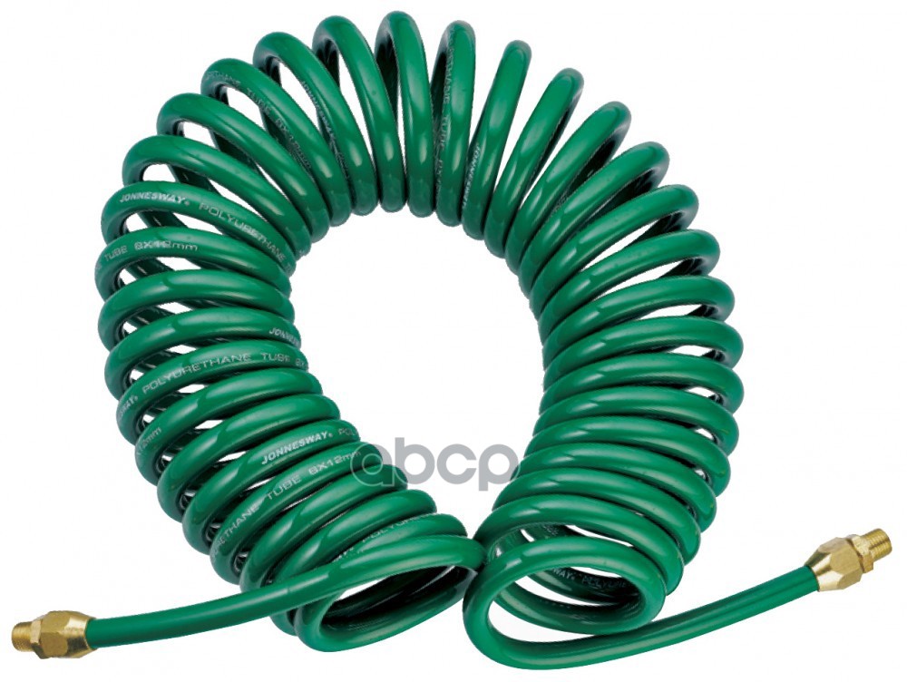 Шланг Воздушный Спиральный Для Пневмоинструмента, 8 Мм Х 12 Мм Х 8 М Jonnesway арт. JAZ7214I