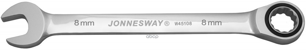 Ключ Комбинированный 47385 Трещоточный, 8 Мм Jonnesway арт. W45108