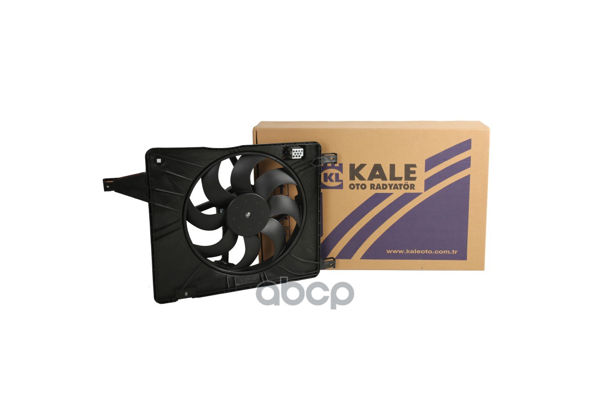 Вентилятор Радиатора Nissan Qashqai (06-) С Кожухом И Резистором KALE арт. 355325