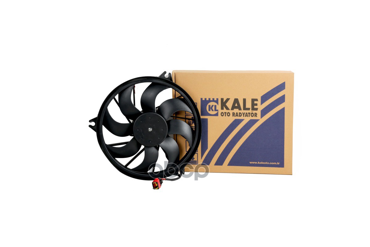 Вентилятор Радиатора Peugeot 206 (00-) (Can-Шина) A/C+ KALE арт. 414100