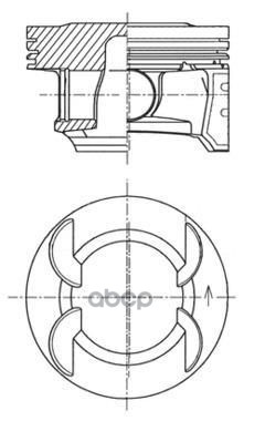 Поршень KOLBENSCHMIDT арт. 41492620