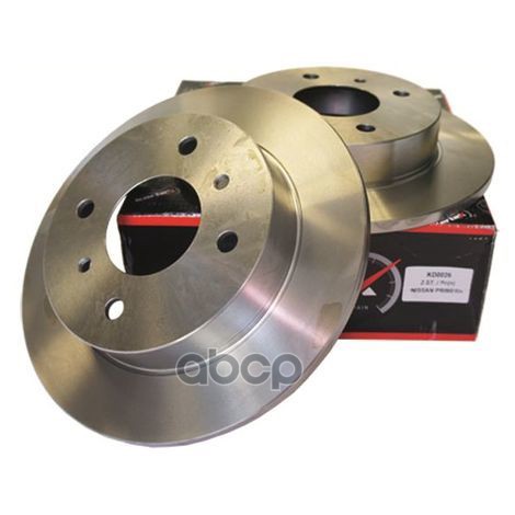 Диск торм. NISSAN ALMERA N16 PRIMERA P11 -99 зад. 1 шт (min 2 шт) KD0026 KORTEX арт. KD0026