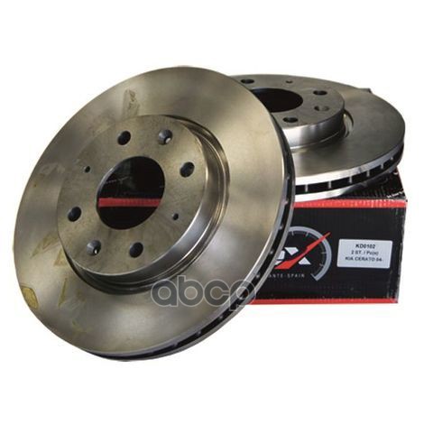 Диск торм. KIA CERATO 04- перед.вент.(d275mm) KD0102 KORTEX арт. KD0102